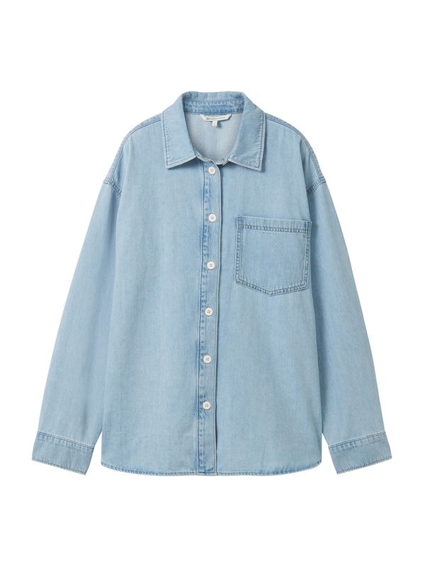 TOM TAILOR DENIM TOM TAILOR DENIM Блуза  син деним