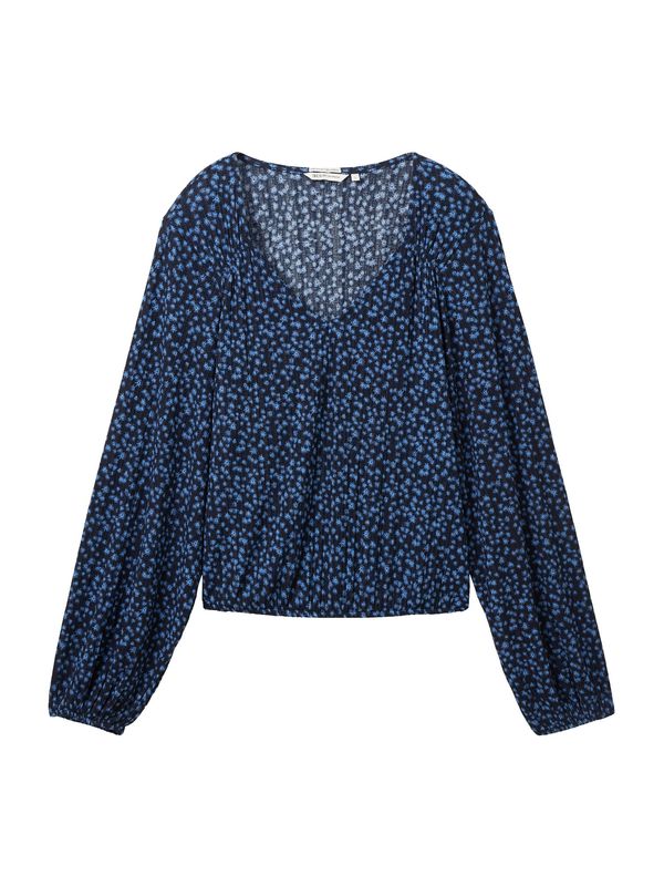 TOM TAILOR DENIM TOM TAILOR DENIM Блуза  тъмносиньо