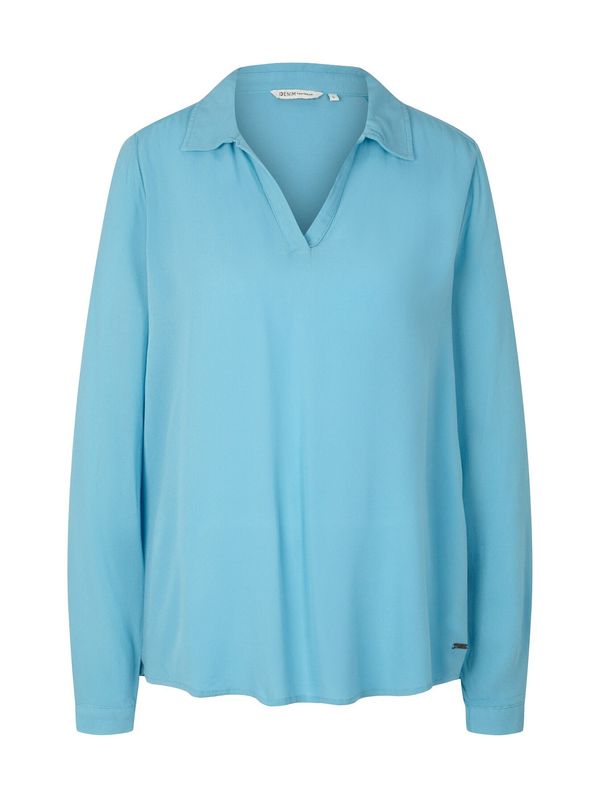 TOM TAILOR DENIM TOM TAILOR DENIM Блуза  тюркоазен