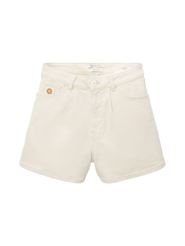 TOM TAILOR DENIM TOM TAILOR DENIM Дънки с набор  кремаво