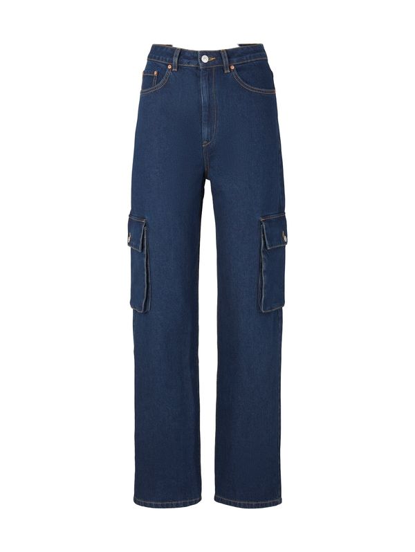 TOM TAILOR DENIM TOM TAILOR DENIM Карго дънки  син деним / сив деним