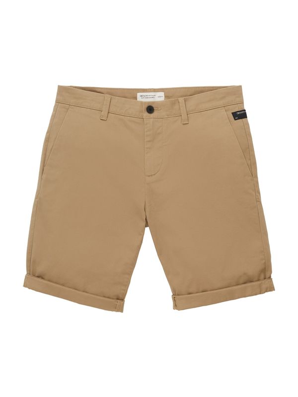 TOM TAILOR DENIM TOM TAILOR DENIM Панталон Chino  камел / черно