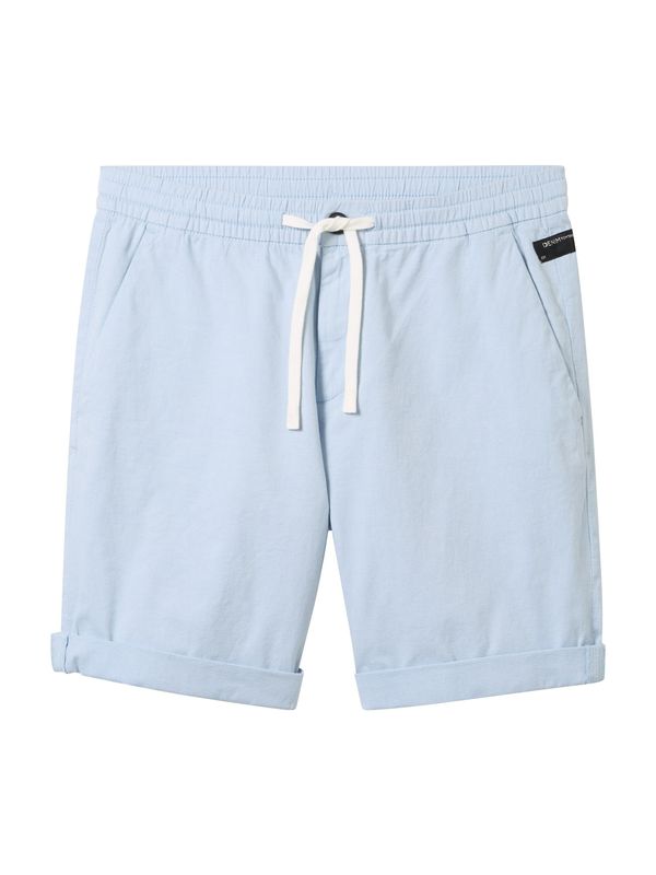 TOM TAILOR DENIM TOM TAILOR DENIM Панталон  пастелно синьо / черно / бяло