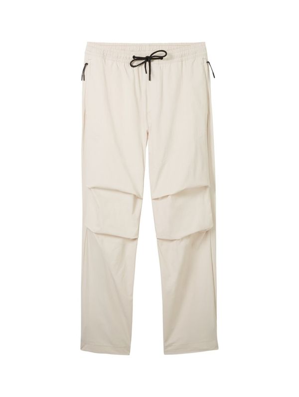 TOM TAILOR DENIM TOM TAILOR DENIM Панталон  светлобежово / черно