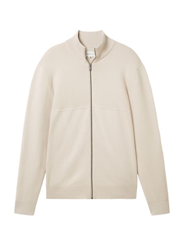 TOM TAILOR DENIM TOM TAILOR DENIM Плетена жилетка  светлобежово