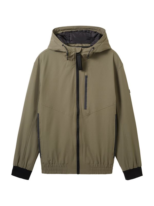 TOM TAILOR DENIM TOM TAILOR DENIM Преходно яке  маслина / черно