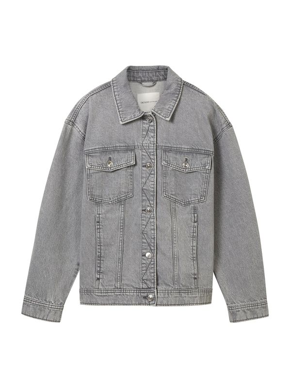 TOM TAILOR DENIM TOM TAILOR DENIM Преходно яке  сив деним