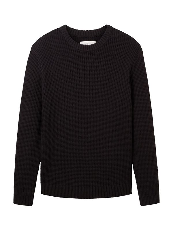 TOM TAILOR DENIM TOM TAILOR DENIM Пуловер  черно