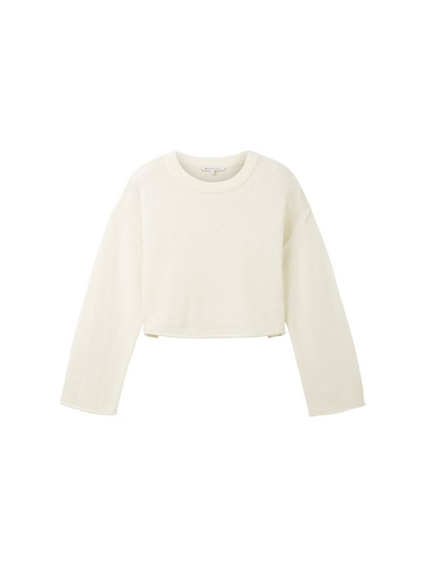 TOM TAILOR DENIM TOM TAILOR DENIM Пуловер  екрю