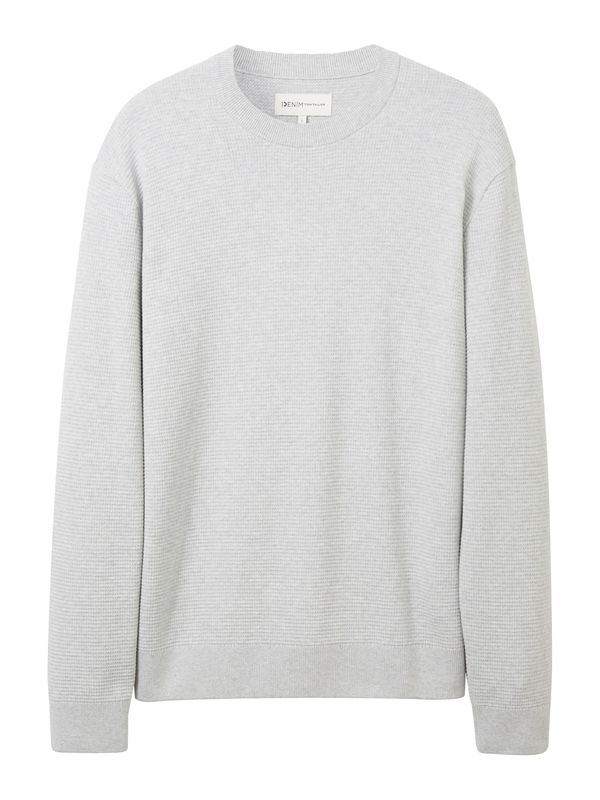 TOM TAILOR DENIM TOM TAILOR DENIM Пуловер  светлосиво