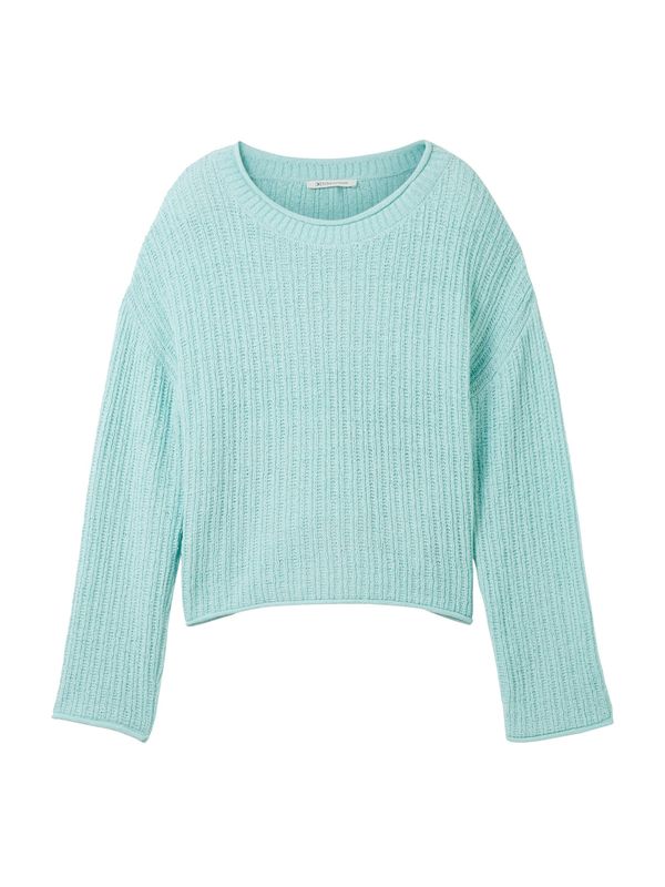 TOM TAILOR DENIM TOM TAILOR DENIM Пуловер  тюркоазен