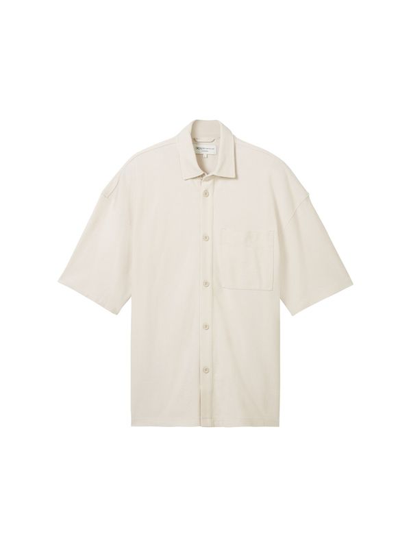 TOM TAILOR DENIM TOM TAILOR DENIM Риза  бял памук