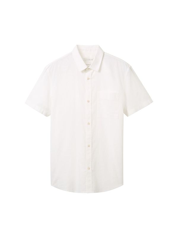 TOM TAILOR DENIM TOM TAILOR DENIM Риза  бяло