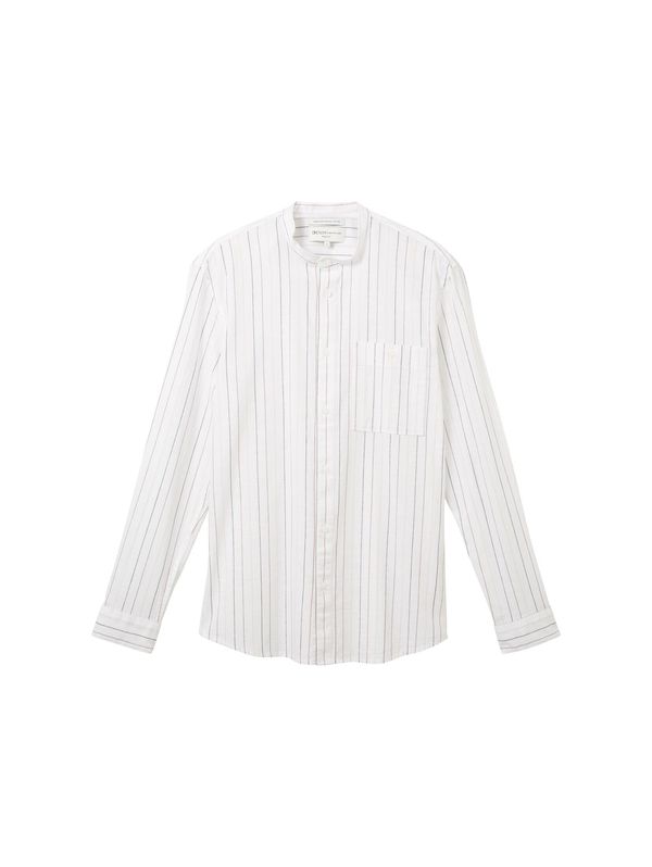 TOM TAILOR DENIM TOM TAILOR DENIM Риза  нейви синьо / индиго / светлолилаво / бяло