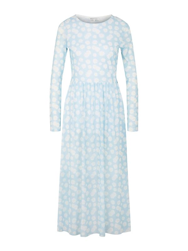 TOM TAILOR DENIM TOM TAILOR DENIM Рокля  светлосиньо / жълто / бяло