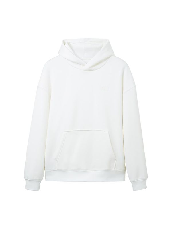 TOM TAILOR DENIM TOM TAILOR DENIM Суичър  бял памук