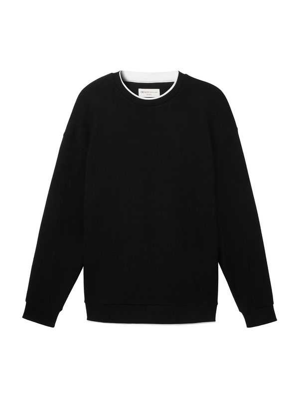 TOM TAILOR DENIM TOM TAILOR DENIM Суичър  черно