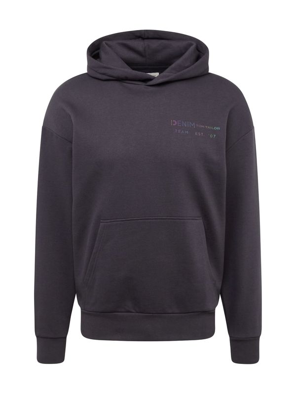 TOM TAILOR DENIM TOM TAILOR DENIM Суичър  синьо / тъмносиво / каки / лилав