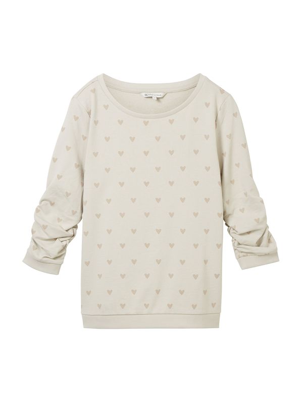 TOM TAILOR DENIM TOM TAILOR DENIM Суичър  светлобежово