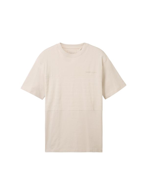 TOM TAILOR DENIM TOM TAILOR DENIM Тениска  бежово