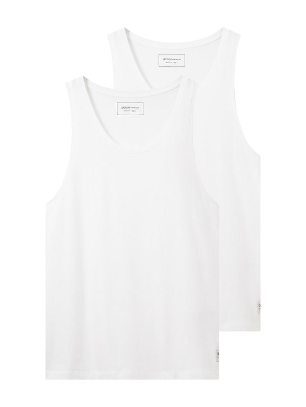 TOM TAILOR DENIM TOM TAILOR DENIM Тениска  бяло