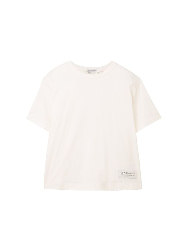 TOM TAILOR DENIM TOM TAILOR DENIM Тениска  бяло