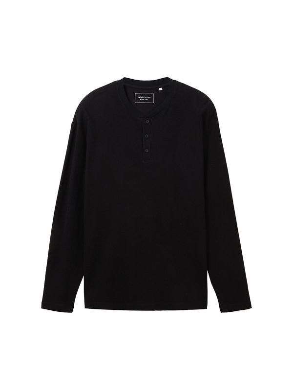 TOM TAILOR DENIM TOM TAILOR DENIM Тениска  черно