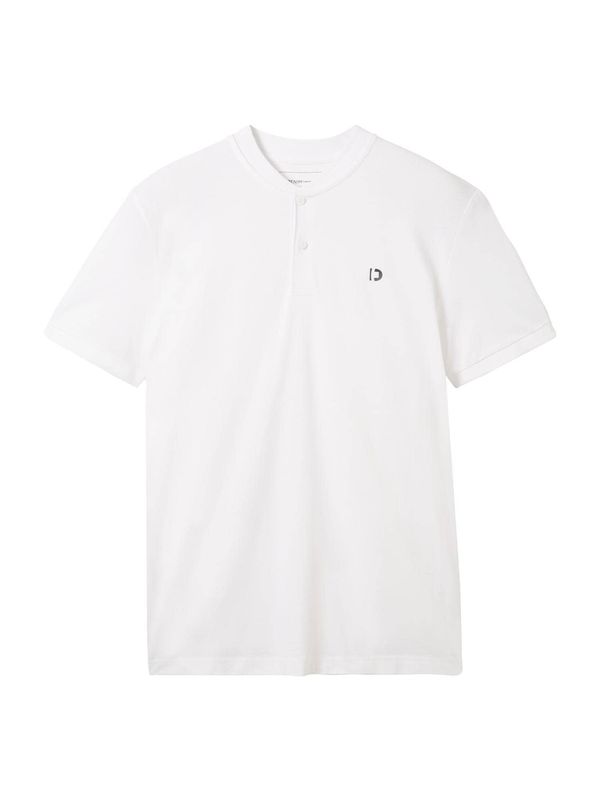 TOM TAILOR DENIM TOM TAILOR DENIM Тениска  черно / бяло