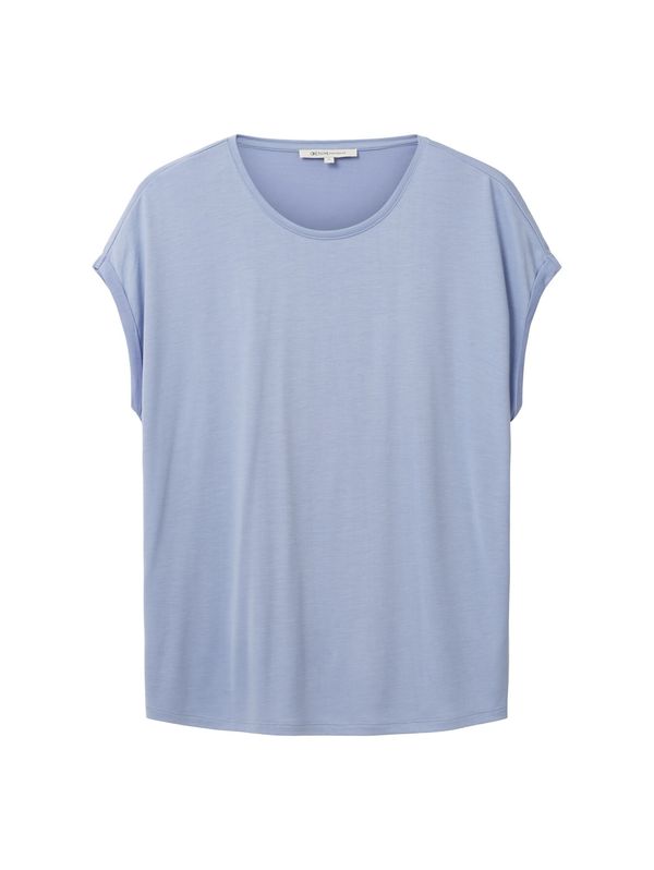 TOM TAILOR DENIM TOM TAILOR DENIM Тениска  гълъбово синьо