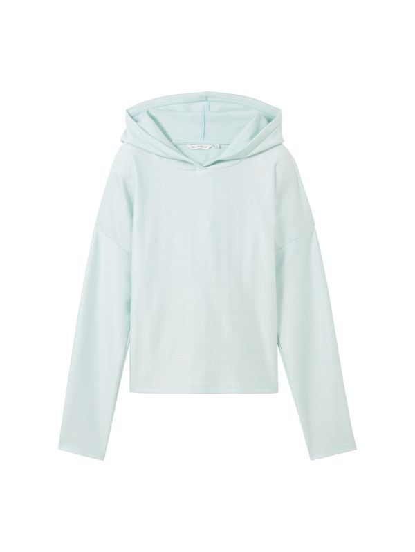 TOM TAILOR DENIM TOM TAILOR DENIM Тениска  мента / бяло