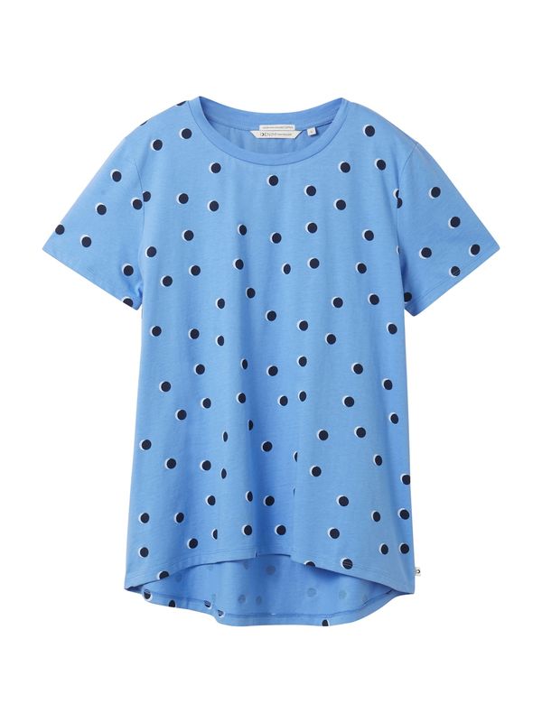 TOM TAILOR DENIM TOM TAILOR DENIM Тениска  морскосиньо / син деним / светлосиньо