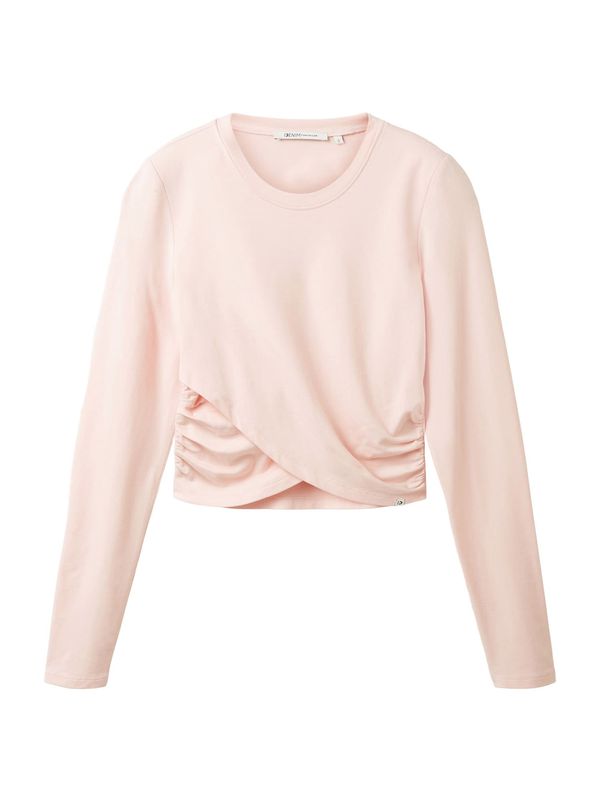 TOM TAILOR DENIM TOM TAILOR DENIM Тениска  светлорозово