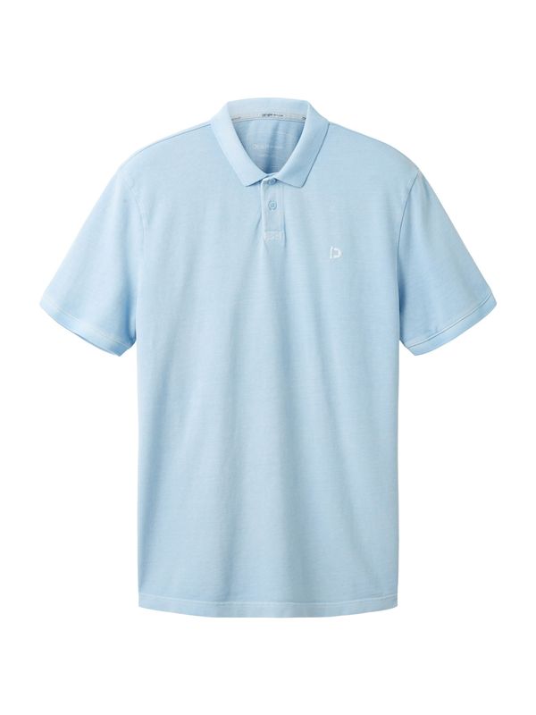 TOM TAILOR DENIM TOM TAILOR DENIM Тениска  светлосиньо / бяло