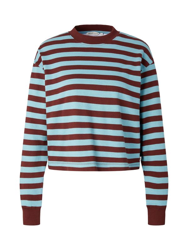 TOM TAILOR DENIM TOM TAILOR DENIM Тениска  светлосиньо / мерло