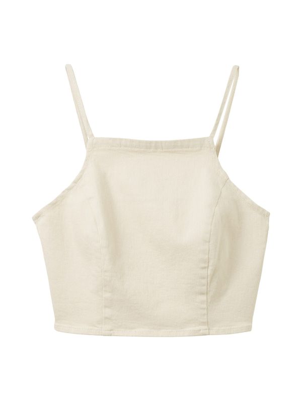 TOM TAILOR DENIM TOM TAILOR DENIM Топ  кремаво