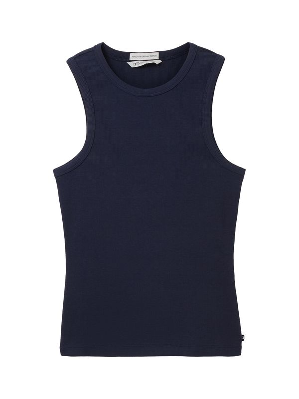 TOM TAILOR DENIM TOM TAILOR DENIM Топ  нейви синьо