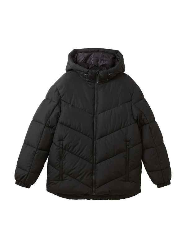 TOM TAILOR DENIM TOM TAILOR DENIM Зимно яке  черно