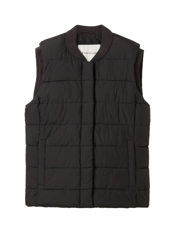 TOM TAILOR TOM TAILOR Елек  черно