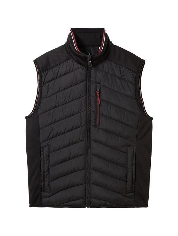 TOM TAILOR TOM TAILOR Елек  червено / черно / бяло