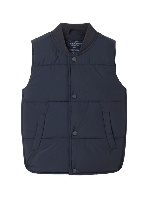 TOM TAILOR TOM TAILOR Елек  нейви синьо