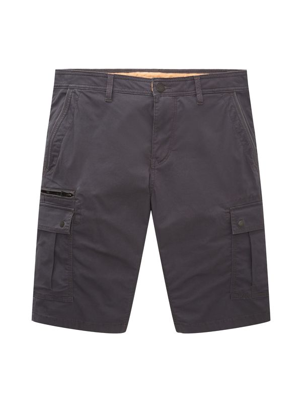 TOM TAILOR TOM TAILOR Карго панталон  антрацитно черно