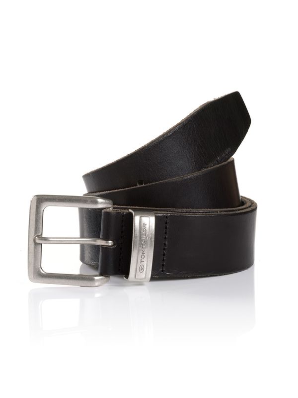 TOM TAILOR TOM TAILOR Колан 'JACOB'  черно