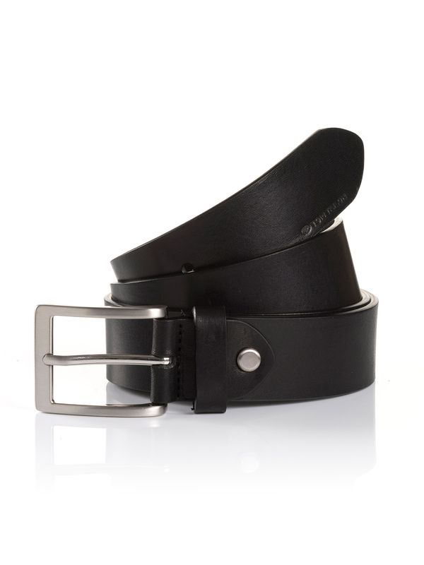 TOM TAILOR TOM TAILOR Колан 'JADEN'  черно