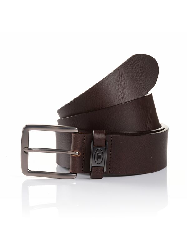 TOM TAILOR TOM TAILOR Колан 'JULIAN'  тъмнокафяво