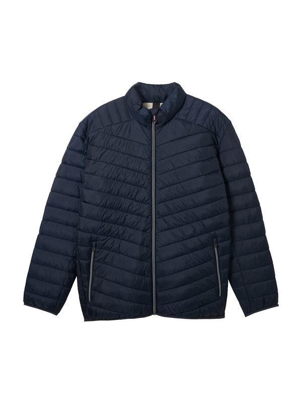 TOM TAILOR Men + TOM TAILOR Men + Преходно яке  морскосиньо