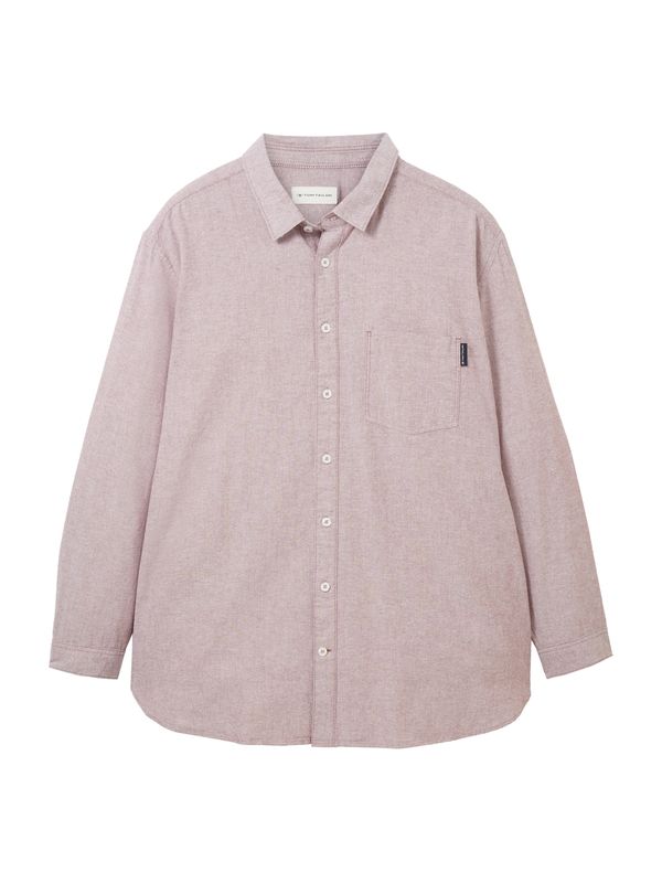 TOM TAILOR Men + TOM TAILOR Men + Риза  нейви синьо / червено