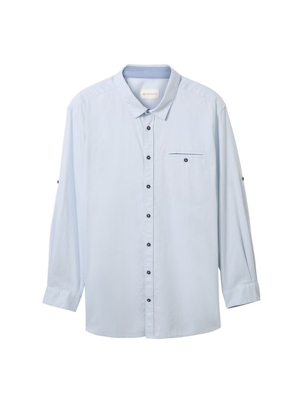 TOM TAILOR Men + TOM TAILOR Men + Риза  светлосиньо