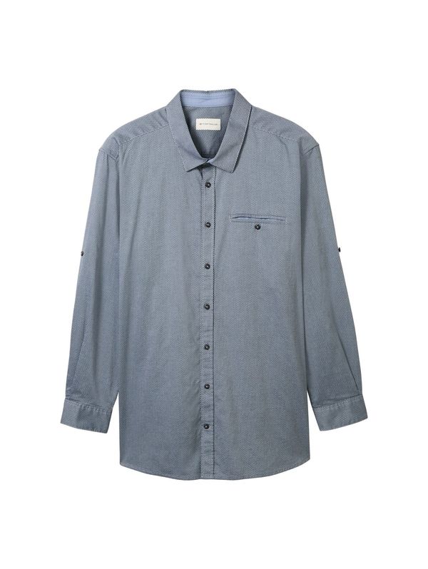 TOM TAILOR Men + TOM TAILOR Men + Риза  тъмносиньо