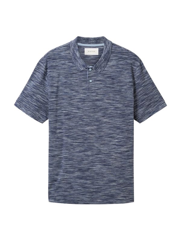 TOM TAILOR Men + TOM TAILOR Men + Тениска  гълъбово синьо