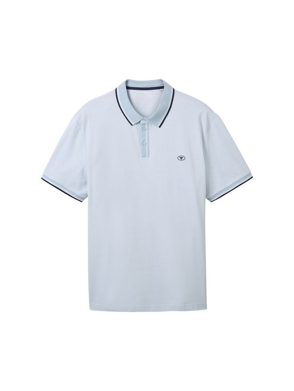 TOM TAILOR Men + TOM TAILOR Men + Тениска  светлосиньо